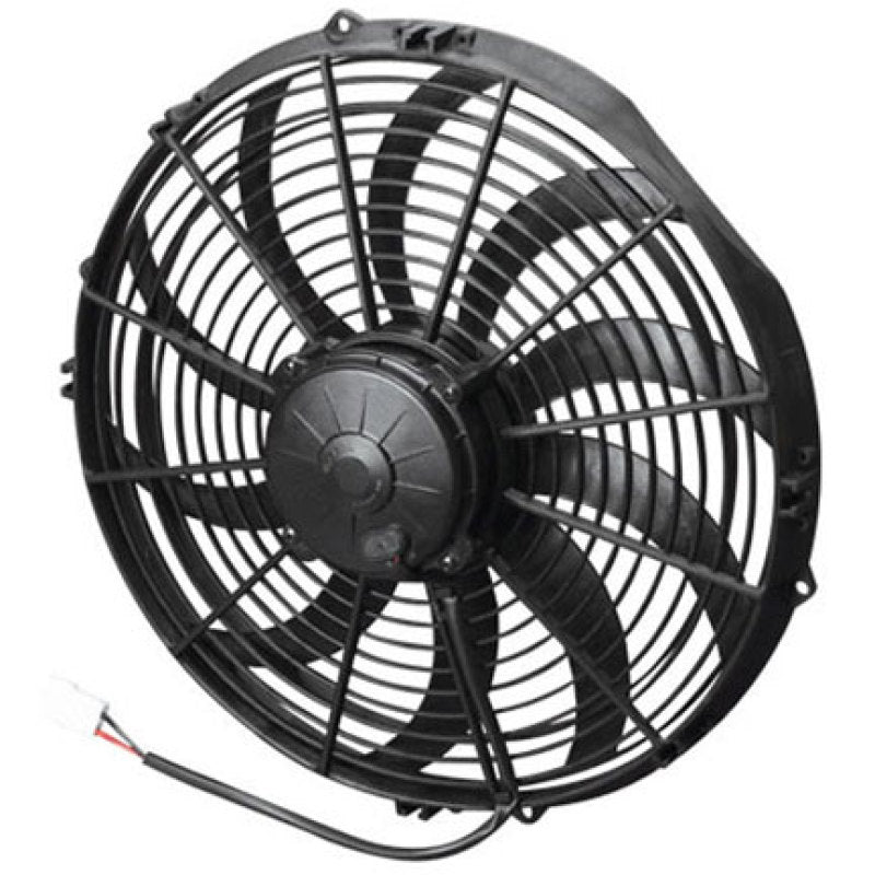 SPAL 1652 CFM 14in High Performance Fan - Pull / Curved (VA08-AP71/LL-53A) SPAL Fans & Shrouds