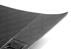 Seibon 06-10 Honda Civic 4 Door JDM / Acura CSX (FD1/2/3/5) MG II Carbon Fiber Hood
