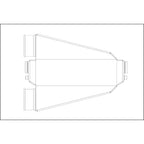 Shearer Fabrications 1500hp Single In/Out Shearer Fabrications Intercooler