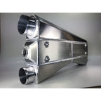 Shearer Fabrications 2000hp, Dual In, Single Out Shearer Fabrications Intercooler