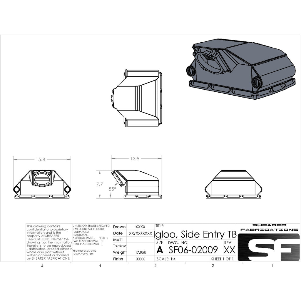 Shearer Fabrications 2000hp Igloo Cooler Low Profile Shearer Fabrications Intercooler