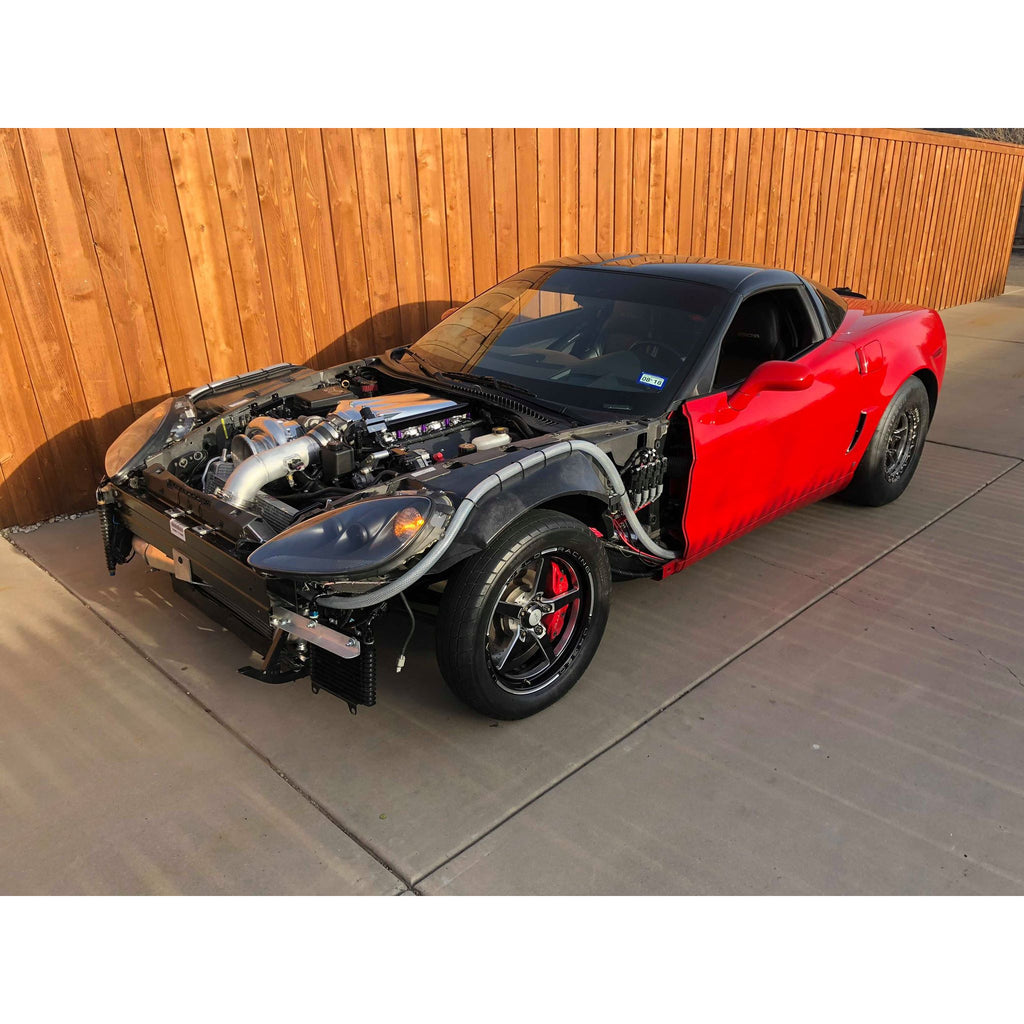 Shearer Fabrications 2000hp, Single In/Out Shearer Fabrications Intercooler