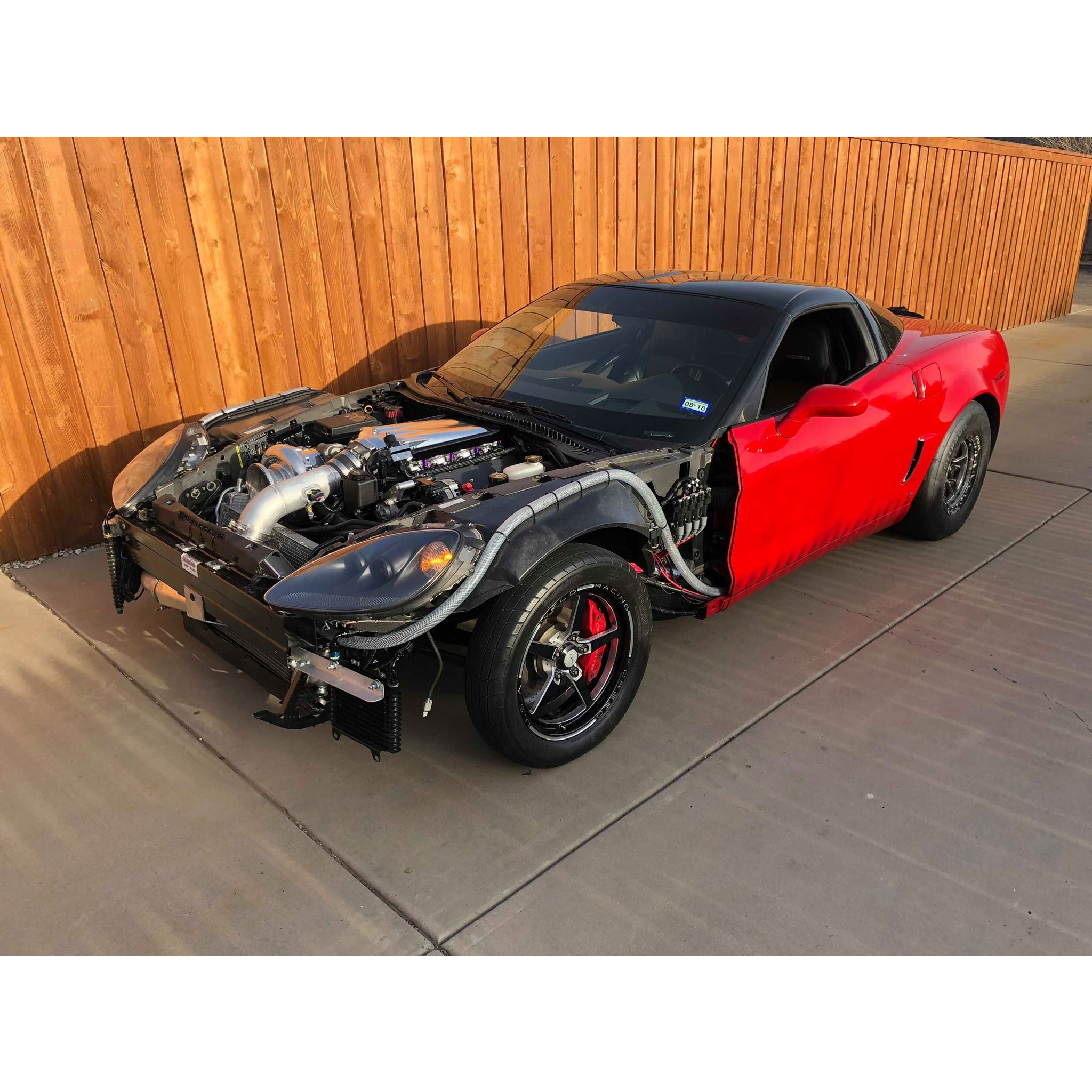 Shearer Fabrications 2000hp, Single In/Out Shearer Fabrications Intercooler