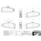 Shearer Fabrications 2000hp, Single In/Out Shearer Fabrications Intercooler