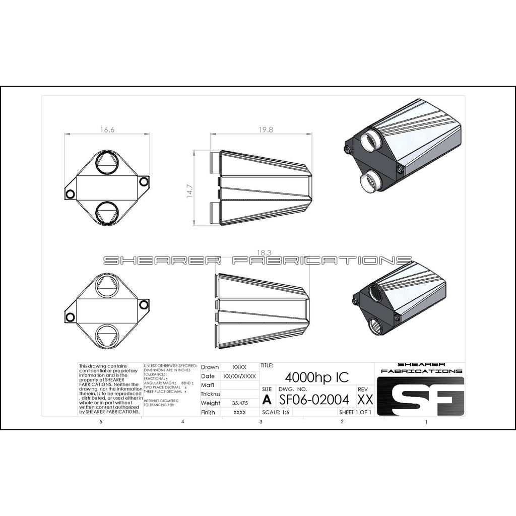 Shearer Fabrications 4000hp IC Shearer Fabrications