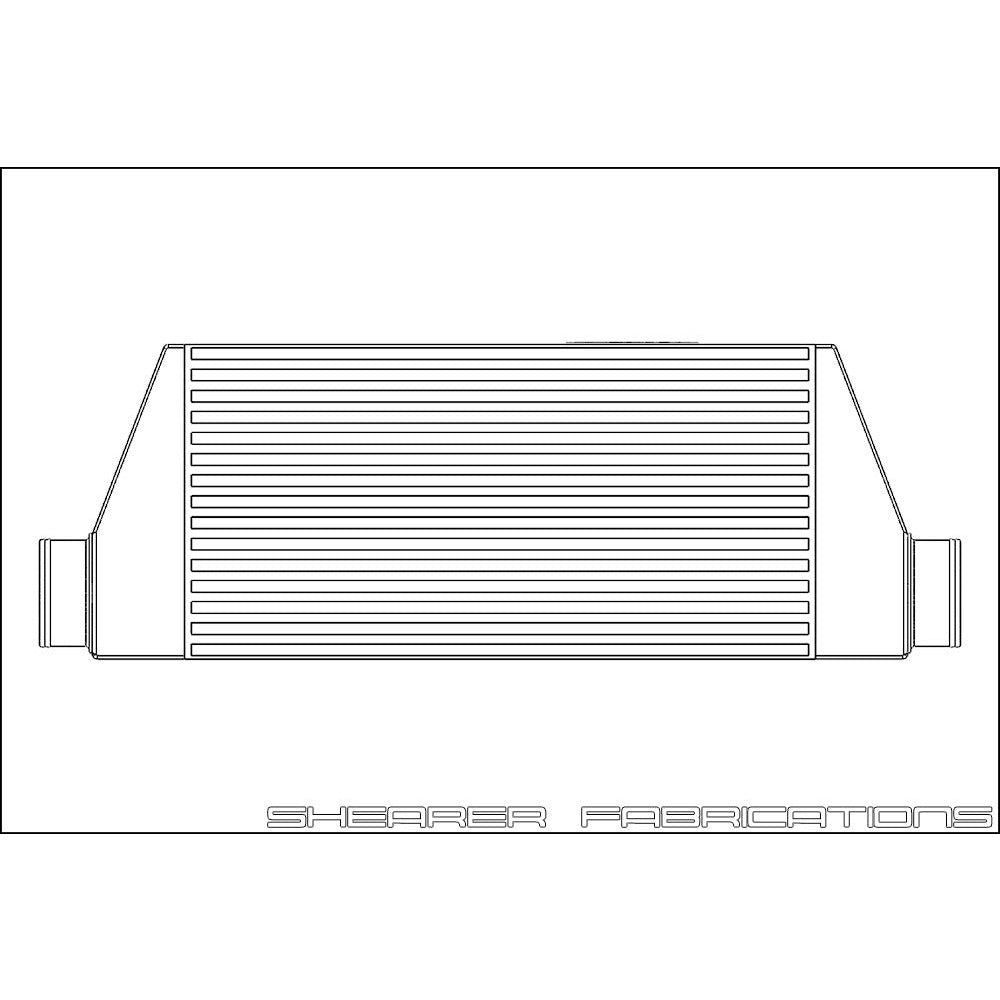 Shearer Fabrications 5th Gen Camaro Pro Series, 2000hp Intercooler Shearer Fabrications Intercooler