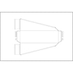 Shearer Fabrications 750hp Single In/Out Shearer Fabrications Intercooler