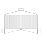 Shearer Fabrications C6 Corvette Pro Series, TT, 1200hp Shearer Fabrications Intercooler