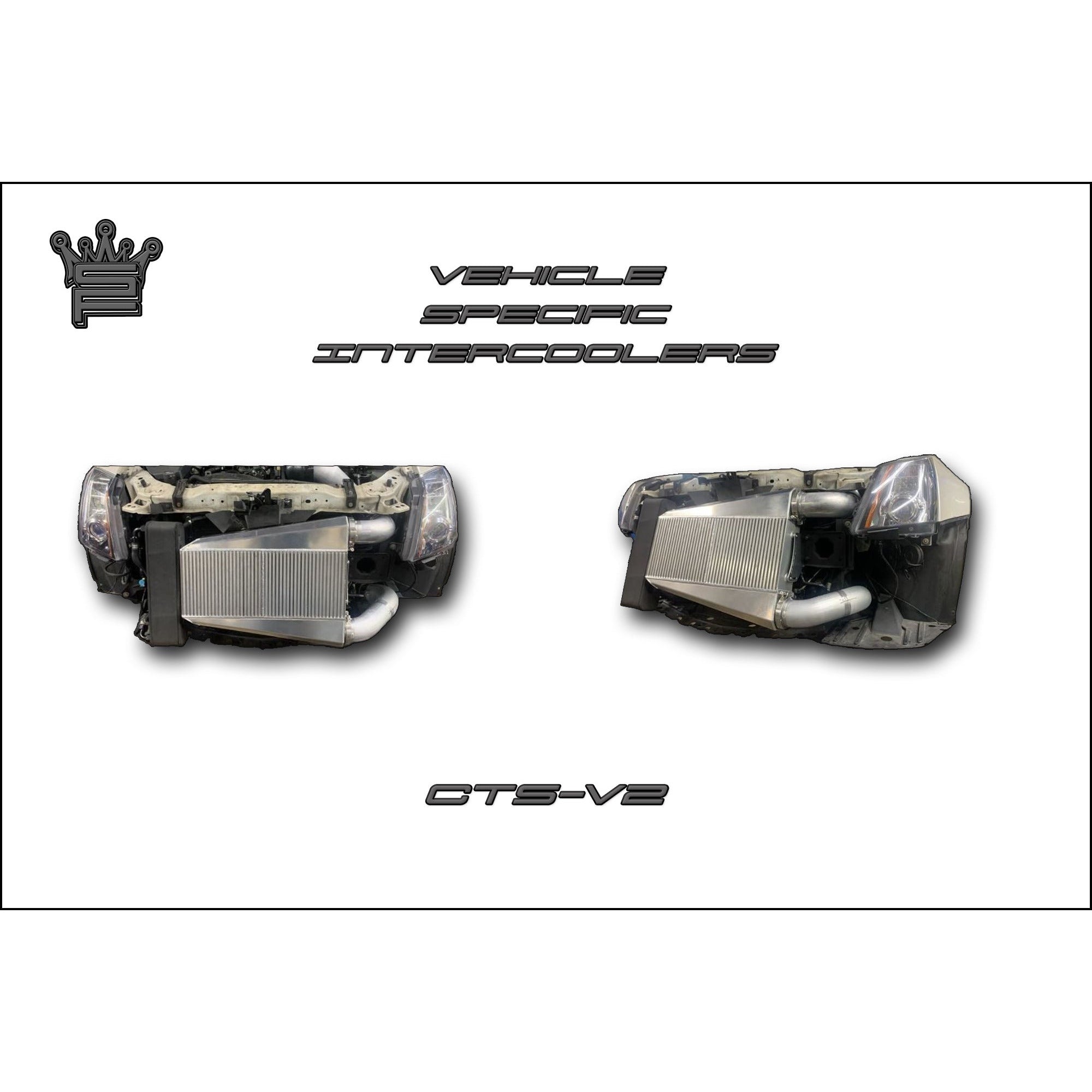 Shearer Fabrications CTS-V Single Inlet/Outlet Intercooler Shearer Fabrications Intercooler