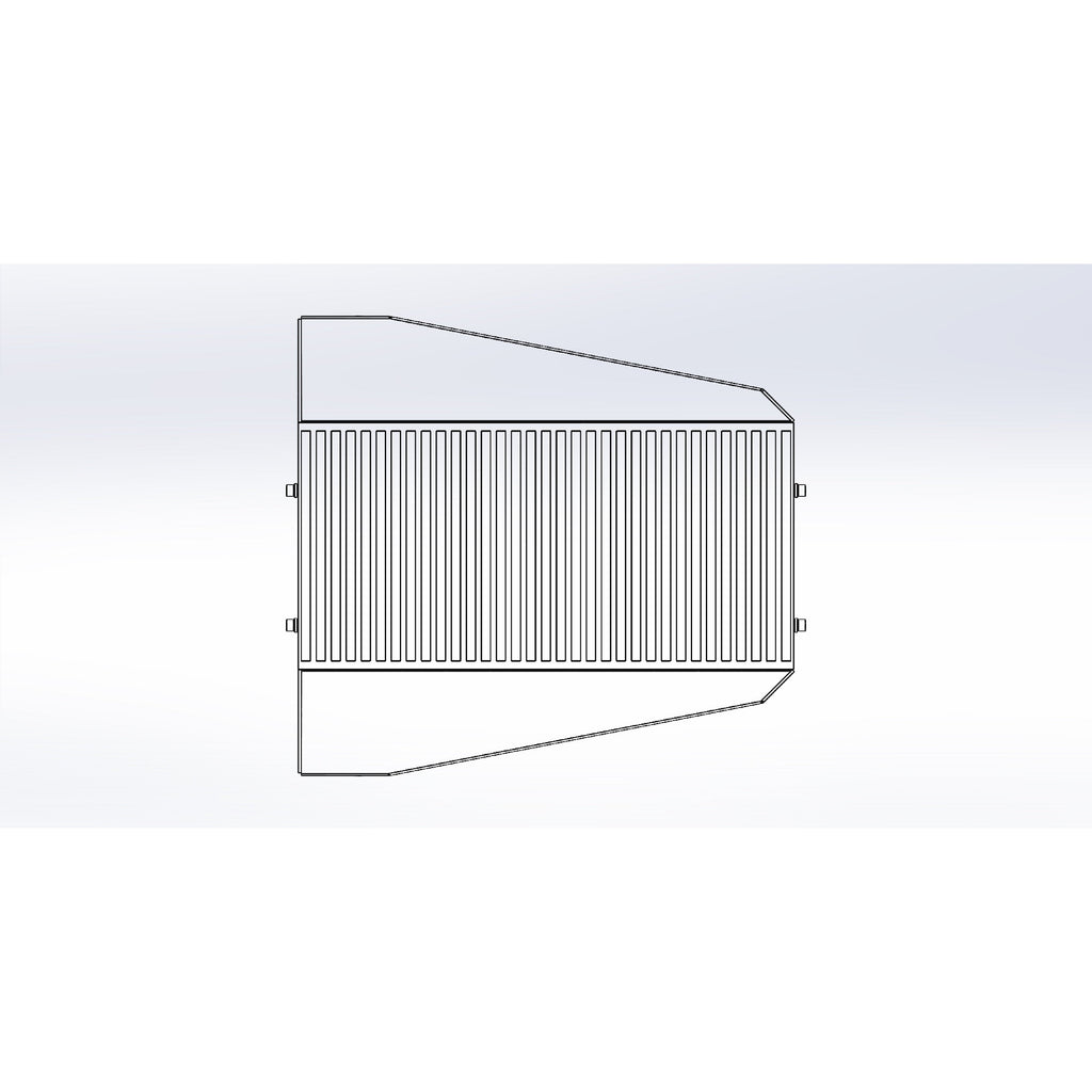 Shearer Fabrications Econo Air/Air, 1200hp. Backdoor In/Out Shearer Fabrications Intercooler