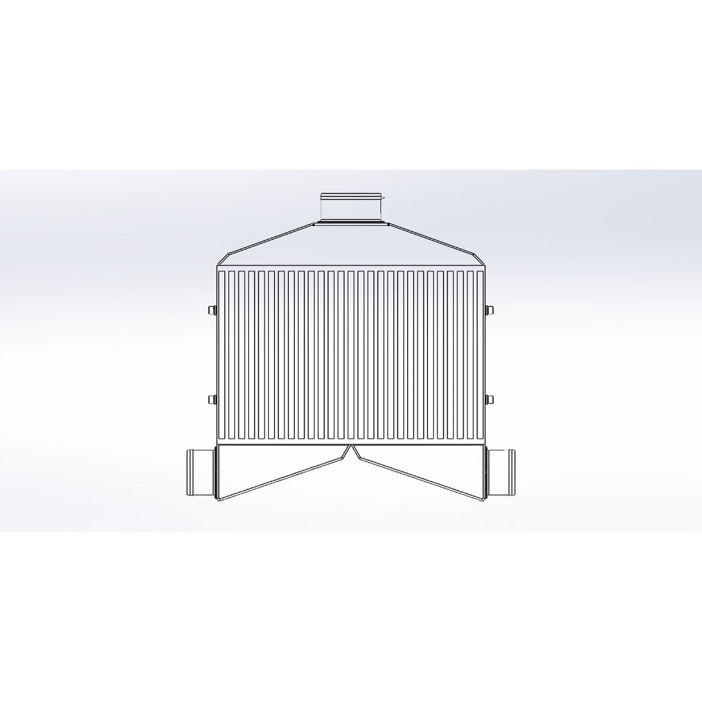 Shearer Fabrications Econo Air/Air, 1200hp. Twin Turbo Shearer Fabrications Intercooler