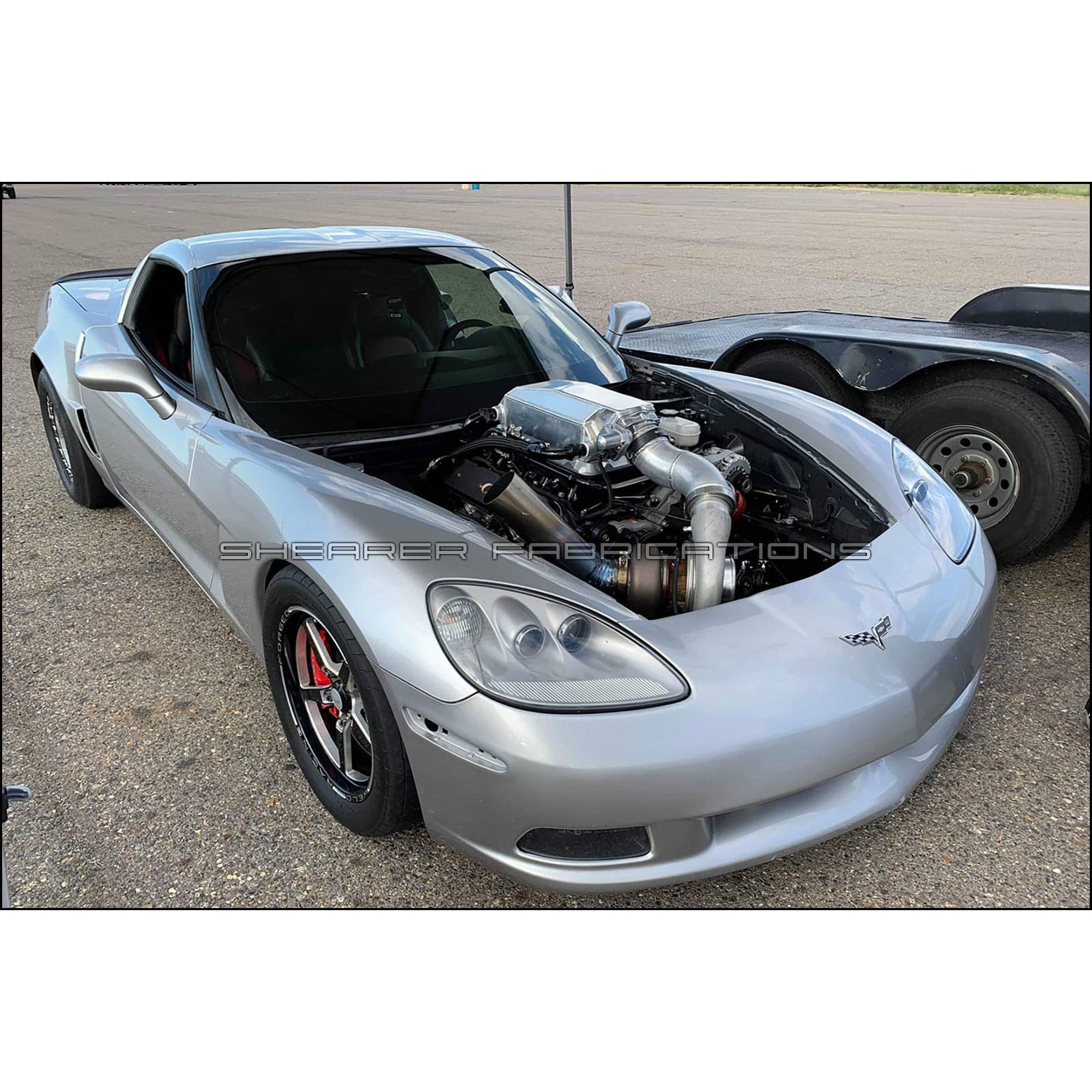 Shearer Fabrications HiRam 1800hp, LoPro, IC Combo Shearer Fabrications Intake Manifold