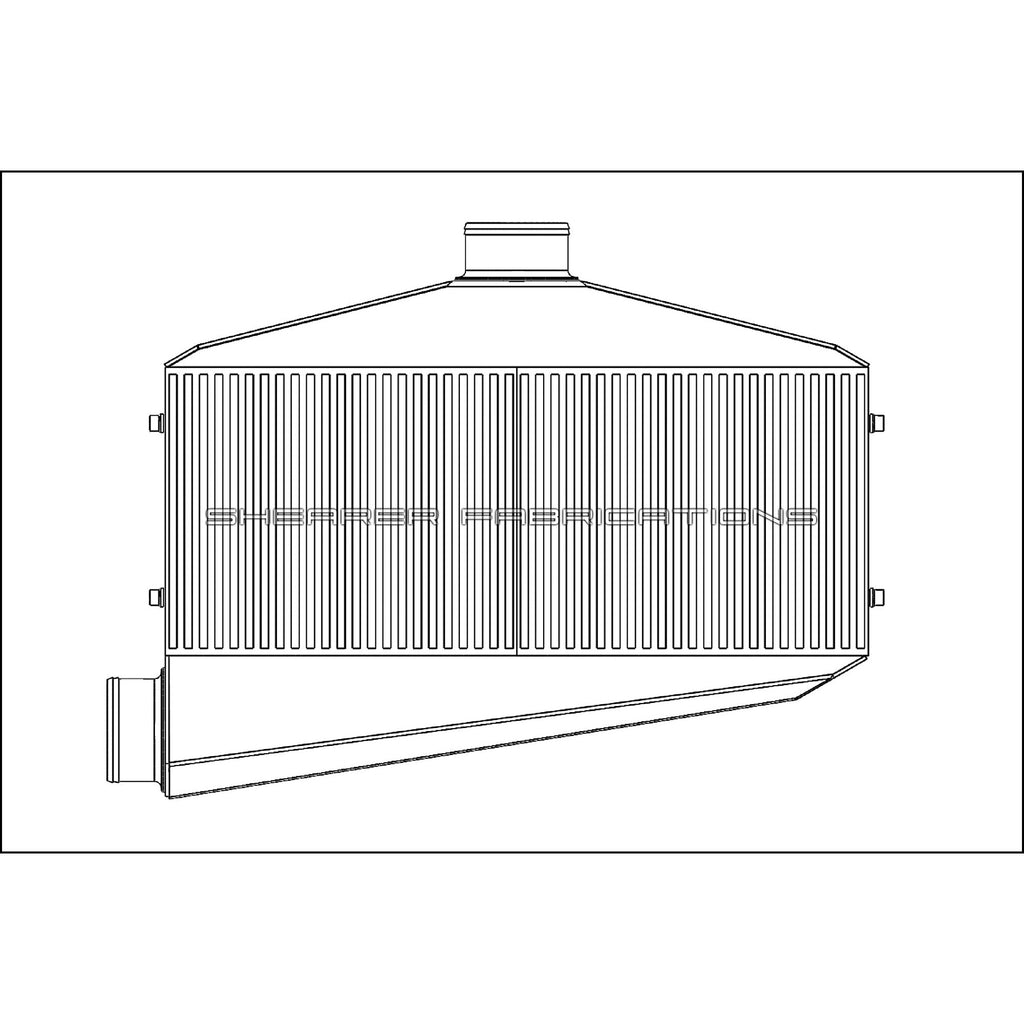 Shearer Fabrications Pro Series, 1200hp Shearer Fabrications Intercooler