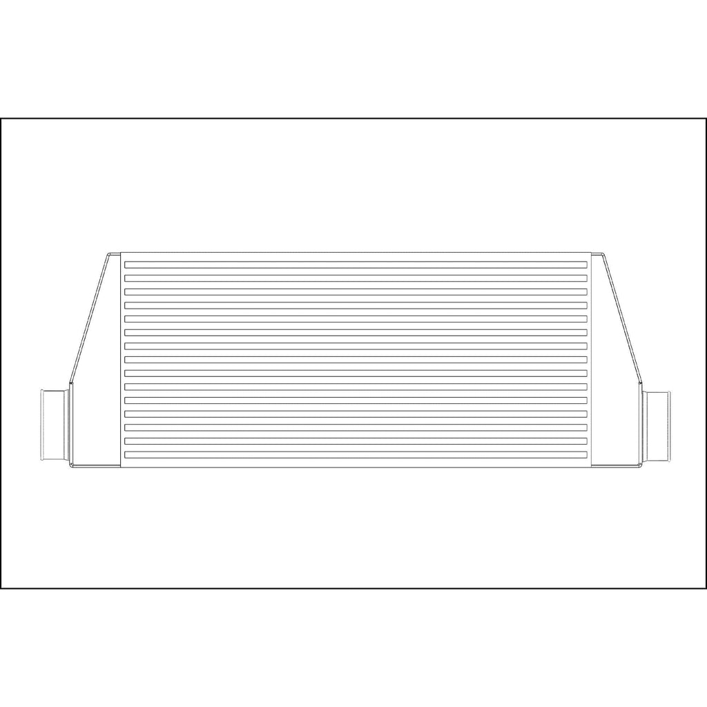 Shearer Fabrications Pro Series, 1500hp, Single In/Out Shearer Fabrications Intercooler