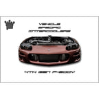 Shearer Fabrications Pro Series, 2000hp, 4th Gen F-Body IC Shearer Fabrications Intercooler