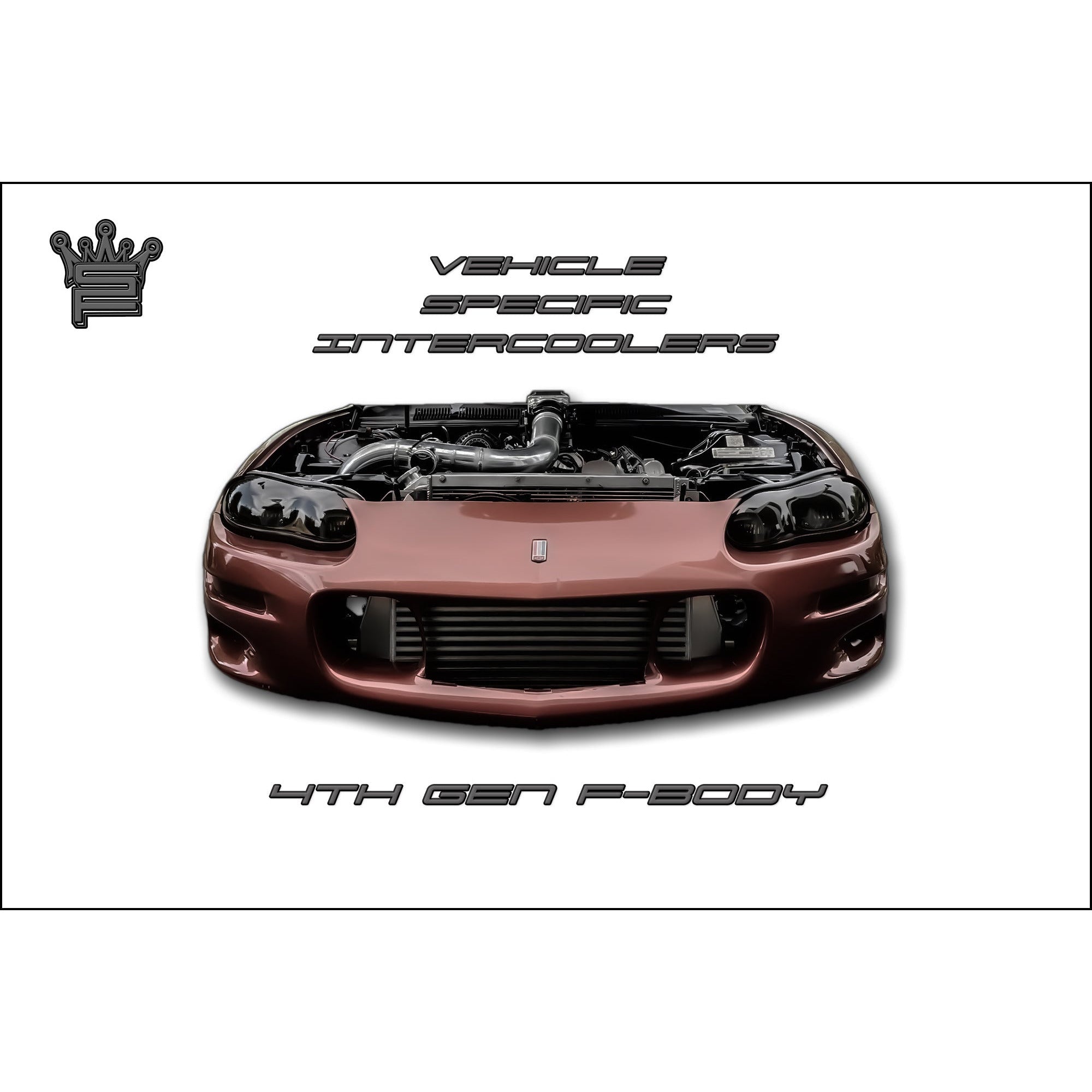 Shearer Fabrications Pro Series, 2000hp, 4th Gen F-Body IC Shearer Fabrications Intercooler