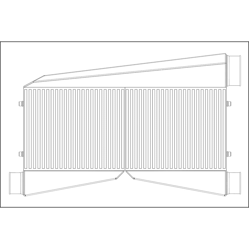 Shearer Fabrications Pro Series, "Shorty" TT, 1200hp Shearer Fabrications Intercooler