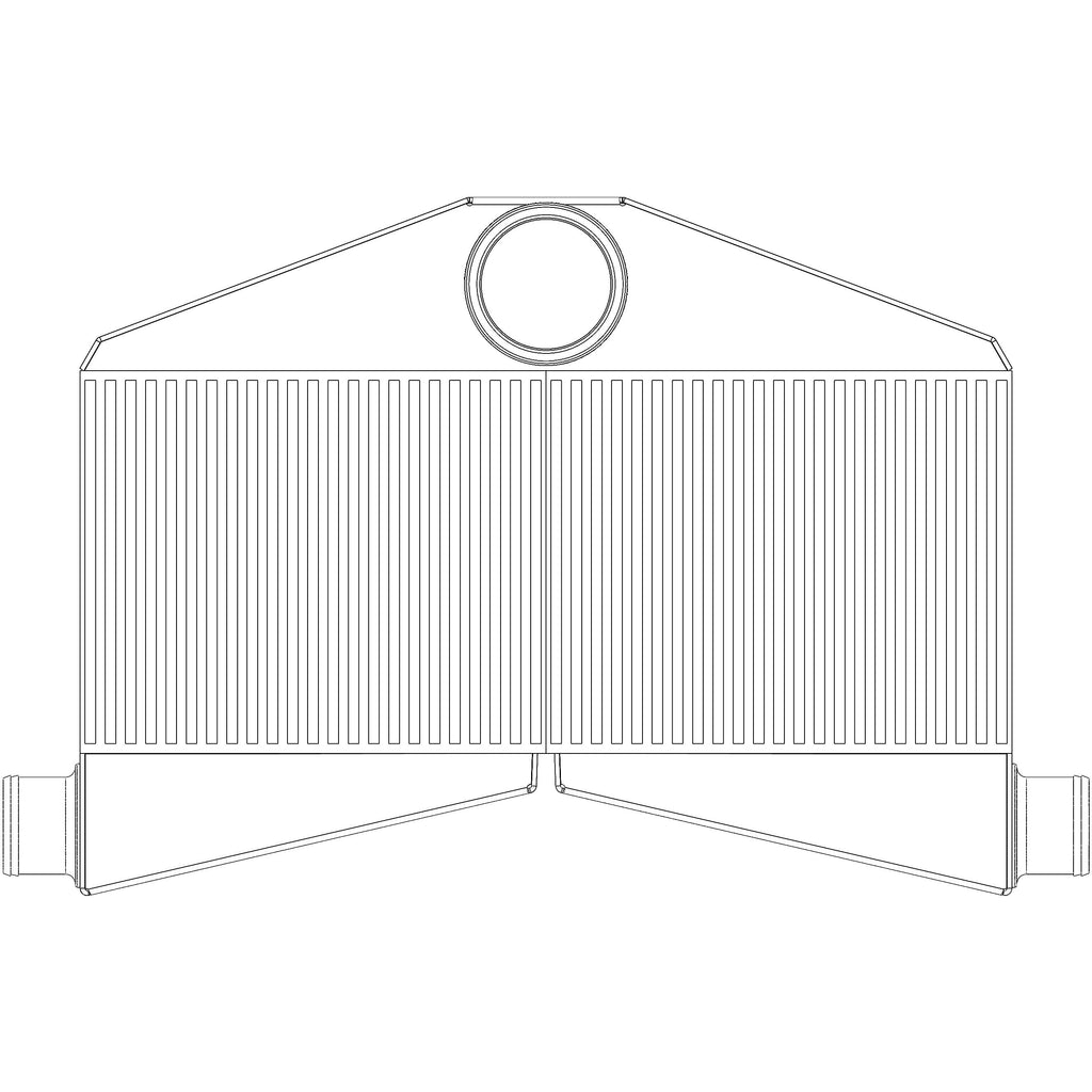 Shearer Fabrications Pro Series, TT, 1200hp Back Door Outlet Shearer Fabrications Intercooler