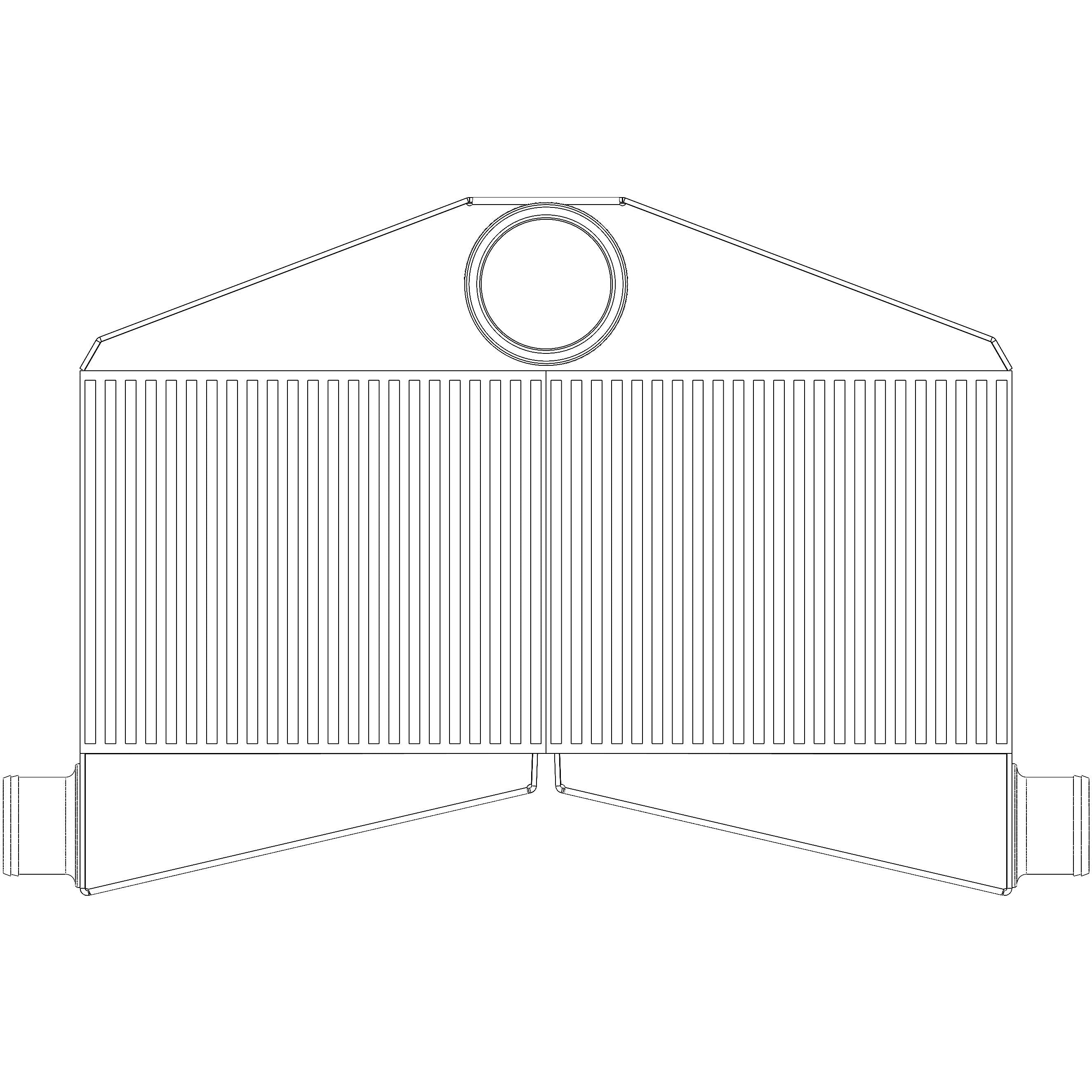 Shearer Fabrications Pro Series, TT, 1200hp Back Door Outlet Shearer Fabrications Intercooler