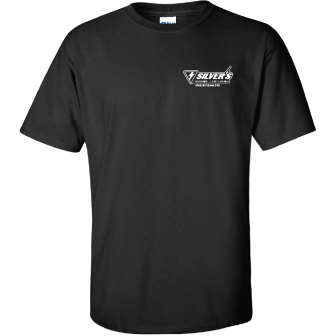 Silver’s North America T-Shirt - Black Silver's North America T-Shirt