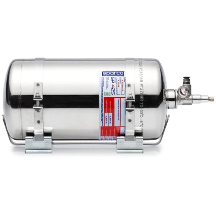 Sparco 4.25 Liter Electric Steel Extinguisher System SPARCO Fire Safety