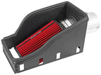 Spectre 11-14 Ford F-Series SD V8-6.7L DSL Air Intake Kit - Polished w/Red Filter