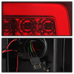 Spyder 07-13 Silverado (Will Not Work w/2010 921 Bulb) V3 Tail Lights Rd/Clr ALT-YD-CS07V3-LBLED-RC