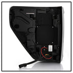 Spyder 21-23 Ford F150 (Factory Halogen) Light Bar LED Tail Lights - Black (ALT-YD-FF15021HAL-BK)