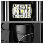 Spyder 21-23 Ford F150 (Factory Halogen) Light Bar LED Tail Lights - Black (ALT-YD-FF15021HAL-BK)