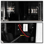 Spyder 21-23 Ford F150 (Factory Halogen) Light Bar LED Tail Lights - Black (ALT-YD-FF15021HAL-BK)