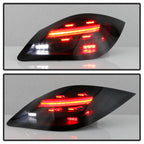 Spyder Porsche 987 Cayman 09-12 / Boxster 09-12 LED Tail Lights - Sequential Signal - Smoke