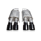 Stainless Works 18-21 Mustang GT Axleback Redline Exhaust - Black Tips Stainless Works Axle Back