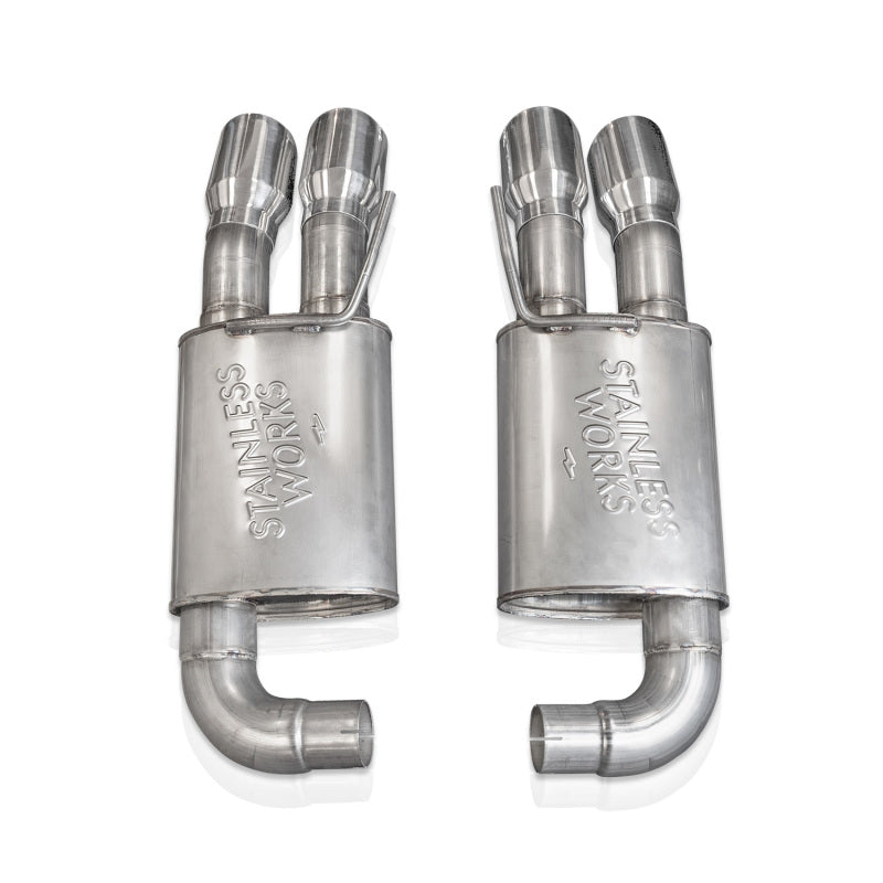 Stainless Works 18-21 Mustang GT Axleback Redline Exhaust Stainless Works Axle Back