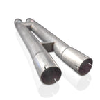 Stainless Works 18-21 Mustang GT Mid Resonator Delete H-Pipe Stainless Works Connecting Pipes