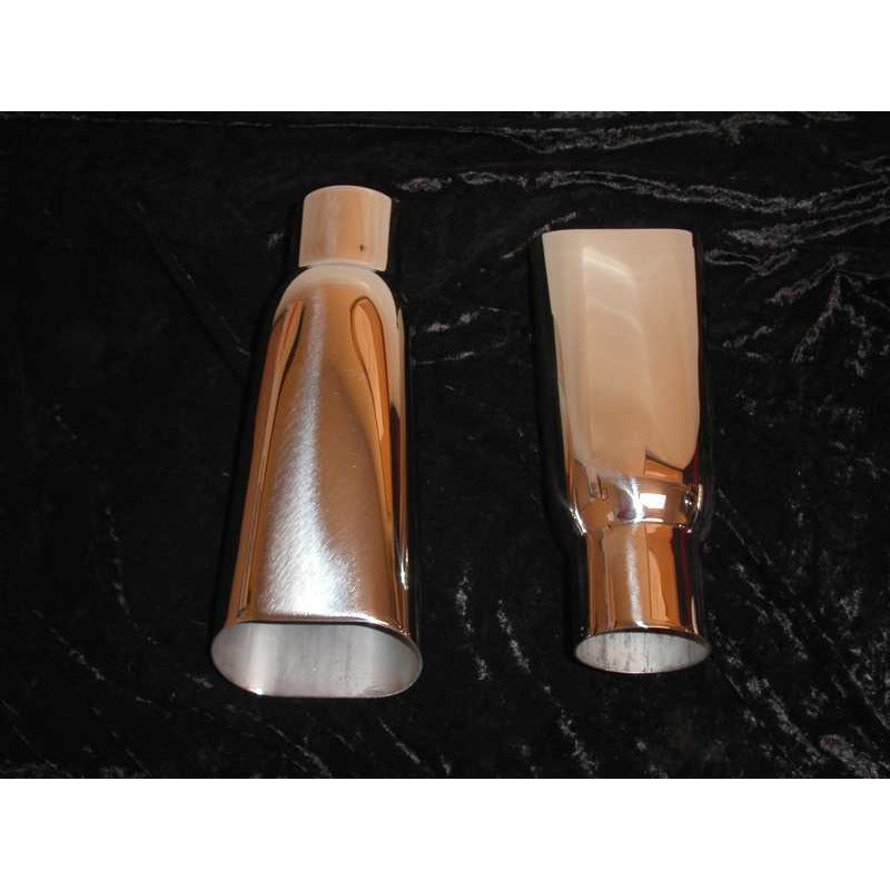 Stainless Works 2 1/2in 68-72 Chevelle Exhaust Tips Stainless Works Tips