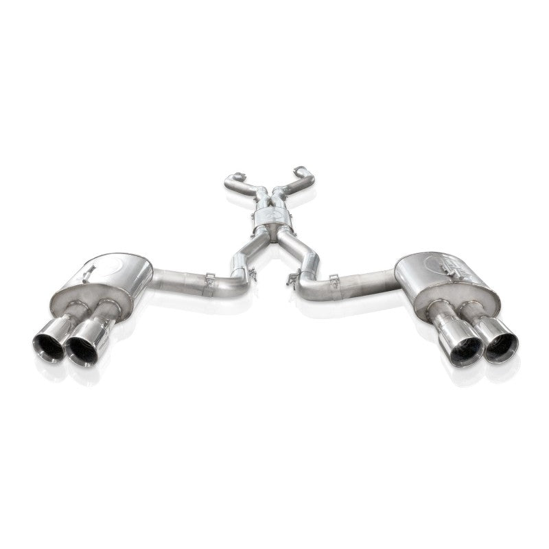 Stainless Works 2008-09 Pontiac G8 GT 3in Catback System X-Pipe Turbo Chambered Muffler 3.5in Tips