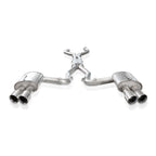 Stainless Works 2008-09 Pontiac G8 GT 3in Catback System X-Pipe Turbo Chambered Muffler 3.5in Tips