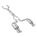 Stainless Works 2008-09 Pontiac G8 GT 3in Catback System X-Pipe Turbo Chambered Muffler 3.5in Tips