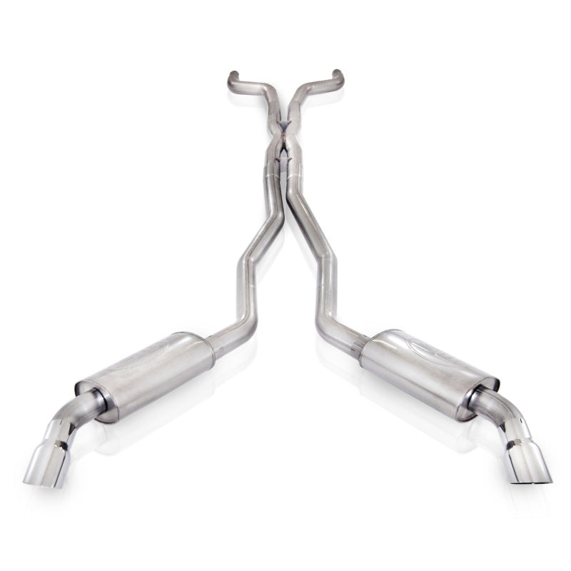 Stainless Works 2010-15 Camaro 6.2L 3in Exhaust X-Pipe Chambered Turbo Mufflers Polished Tips Stainless Works Catback
