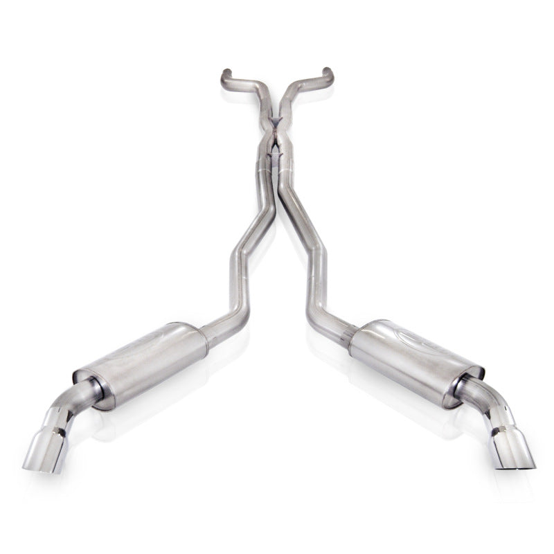 Stainless Works 2010-15 Camaro 6.2L 3in Exhaust X-Pipe Chambered Turbo Mufflers Polished Tips Stainless Works Catback