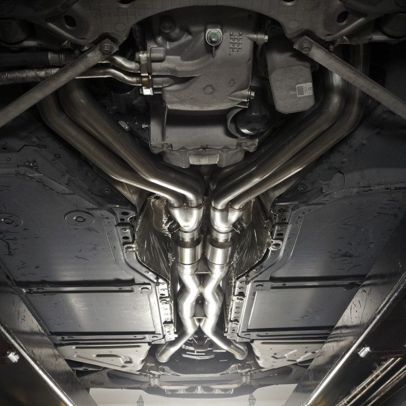 Stainless Works 2014-18 Corvette 6.2L Headers 2in Primaries w/ High-Flow Cats X-Pipe Stainless Works Headers & Manifolds