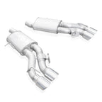 Stainless Works 2016-18 Cadillac CTS-V Sedan Axle Back System Dual-Mode Turbo Mufflers 4in Tips
