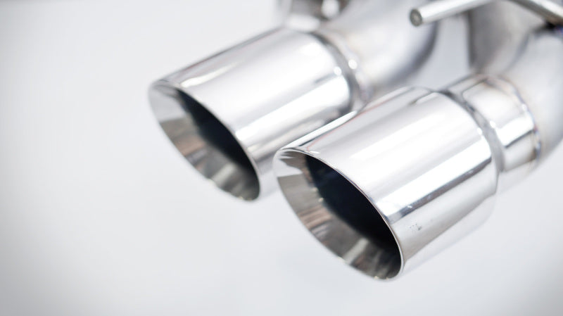 Stainless Works 2016-18 Cadillac CTS-V Sedan Axle Back System Dual-Mode Turbo Mufflers 4in Tips