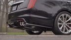 Stainless Works 2016-18 Cadillac CTS-V Sedan Axle Back System Dual-Mode Turbo Mufflers 4in Tips