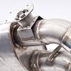 Stainless Works 2016+ Chevy Camaro SS 3in Legend Perf Connect Axle Back w/Valve & 4in Quad Tips Stainless Works Axle Back
