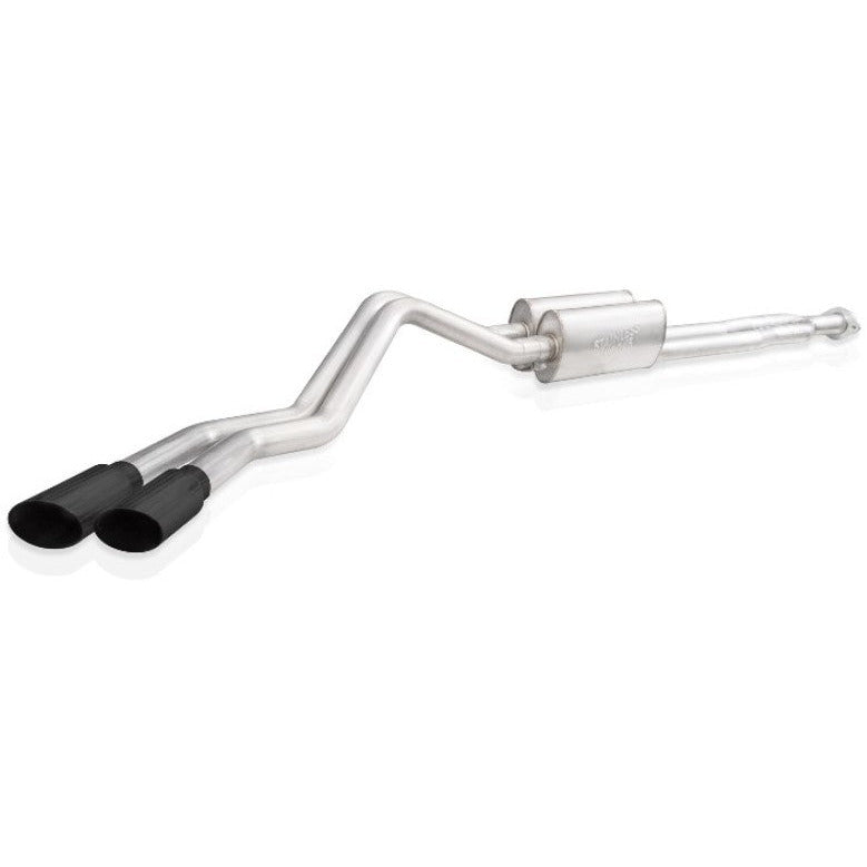Stainless Works 2020-21 Silverado HD 6.6L Legend Catback Black Tips Stainless Works Catback