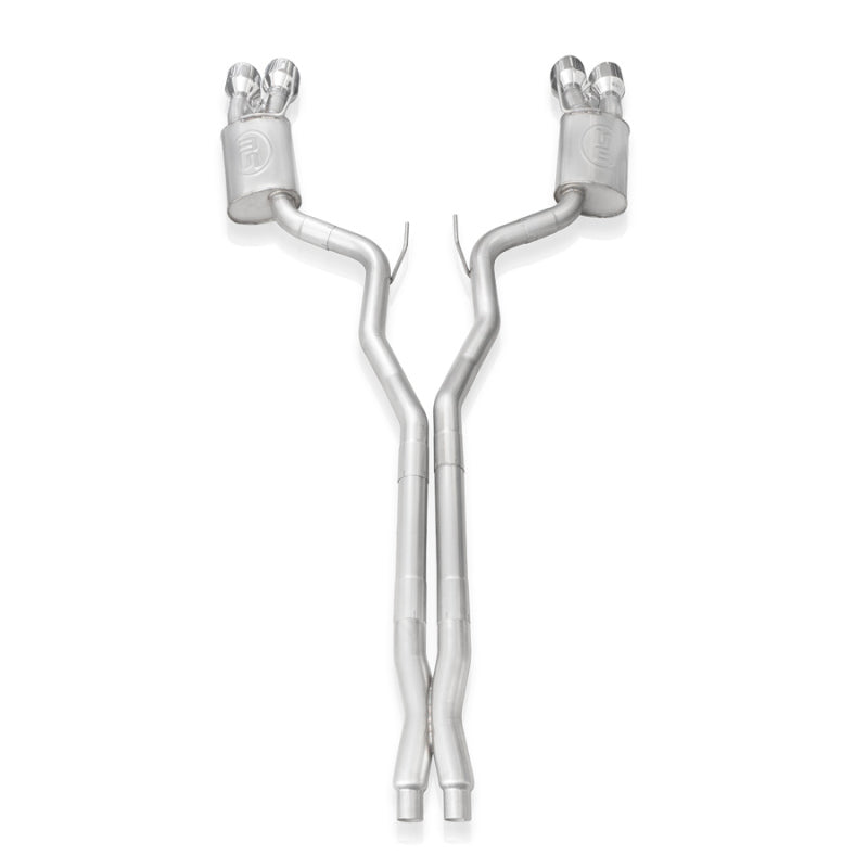 Stainless Works 2020 Ford GT500 Legend Catback X-Pipe Exhaust Factory Connect - Polished Tips Stainless Works Catback