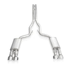 Stainless Works 2020 Ford GT500 Redline Catback H-Pipe Exhaust Factory Connect - Polished Tips Stainless Works Catback
