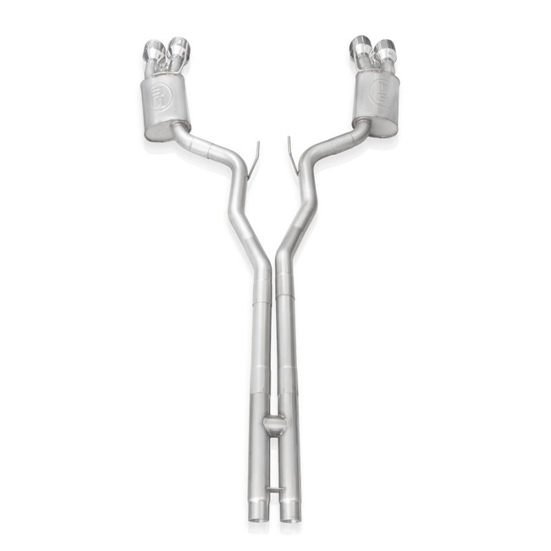 Stainless Works 2020 Ford GT500 Redline Catback H-Pipe Exhaust Factory Connect - Polished Tips Stainless Works Catback