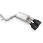 Stainless Works 2020 Ford GT500 Redline Catback X-Pipe Exhaust Factory Connect - Black Tips Stainless Works Catback